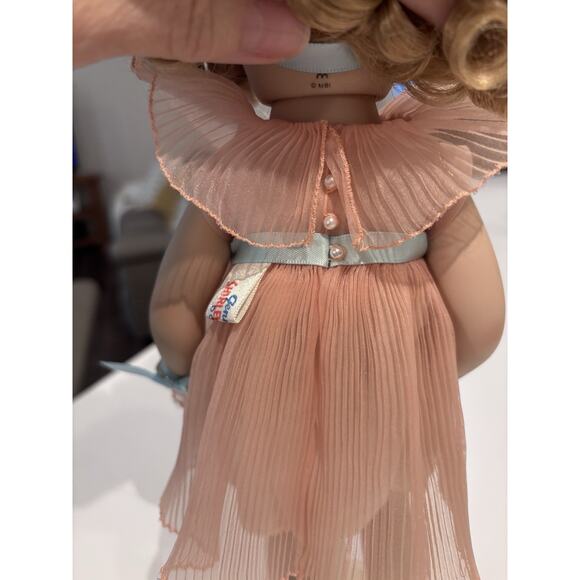 Danbury Mint Shirley Temple "The Worlds Darling" Porcelain Doll Pink Dress Book - Picture 7 of 16